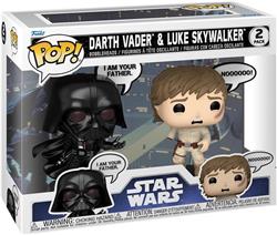 POP Star Wars : Proverbes - Vador et Luke, lot de 2