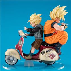 MegaHouse DESKTOP REAL Dragon Ball Super Saiyan Mortorbike