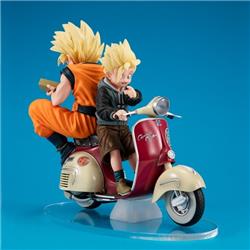 MegaHouse DESKTOP REAL Dragon Ball Super Saiyan Mortorbike