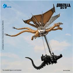 Hiya Toys 13 Inch King Ghidorah Battle Damaged Action Figure