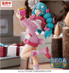 SEGA Luminasta Hatsune Miku Mokomoko Christmas Ver.