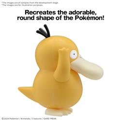 BANDAI Hobby Pokemon Model Kit Quick!! 21 PSYDUCK | Simple Assembly Kit | No Tools | No Paint | Fit & Snap By Hand!  (Pokemon F