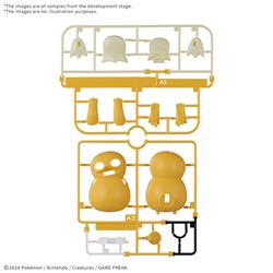 BANDAI Hobby Pokemon Model Kit Quick!! 21 PSYDUCK | Simple Assembly Kit | No Tools | No Paint | Fit & Snap By Hand!  (Pokemon F