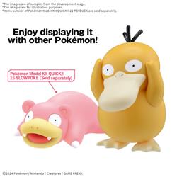 BANDAI Hobby Pokemon Model Kit Quick!! 21 PSYDUCK | Simple Assembly Kit | No Tools | No Paint | Fit & Snap By Hand!  (Pokemon F