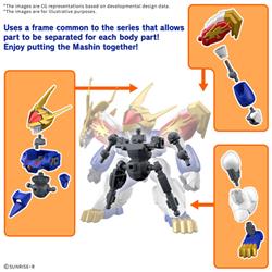 BANDAI Hobby Ryujinmaru (Limited Initial Edition) " Mashin Hero Wataru " Model Kit