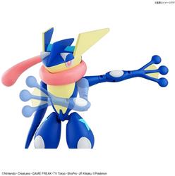 BANDAI Hobby Pokemon Model Kit Greninja | Simple Assembly Kit | No Tools | No Paint | Fit & Snap By Hand!  (Pokemon Figure Kit)