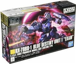 BANDAI Hobby HGUC 1/144 #207 RX-79BD-1 Blue Destiny Unit 1 EXAM Gundam Model Kit