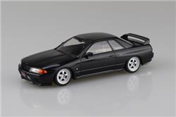 Aoshima 1/32 SNAP KIT #CM3 Initial-D Nakazato's Nissan Skyline R32 GT-R Model Kit | No Glue Needed | Snap by Hand