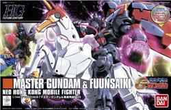 BANDAI Hobby HGFC 1/144 #128 Master Gundam & Fuun Saiki 'G Gundam' Model Kit