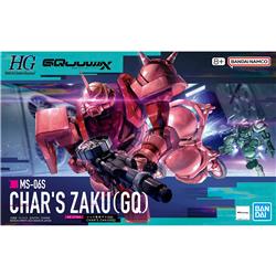 Kit de maquette Gundam Mobile CHAR'S ZAKU Bandai Hobby HG 1/144