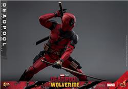 Hot Toys Movie Masterpiece Sixth Scale Deadpool & Wolverine - Deadpool