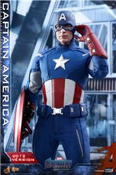 Hot Toys Avengers: Endgame Captain America (2012 Version) 1/6 Sixth Scale Collectible Figure