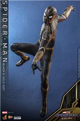 Hot Toys Spider-Man: No Way Home Spider-Man (Black & Gold Suit) 1/6 Sixth Scale Collectible Figure