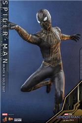 Hot Toys Spider-Man: No Way Home Spider-Man (Black & Gold Suit) 1/6 Sixth Scale Collectible Figure