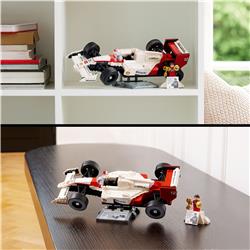 LEGO Icons McLaren MP4/4 & Ayrton Senna Model Race Car for Adults 1030