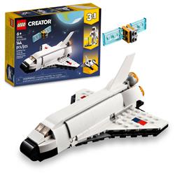 LEGO Creator 3 in 1 Space Shuttle and Spaceship Toys for Kids 31134