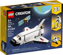 LEGO Creator 3 in 1 Space Shuttle and Spaceship Toys for Kids 31134