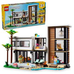 LEGO Creator 3 in 1 Modern House Toy Playset and Art Building Set for