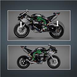 LEGO Technic Kawasaki Ninja H2R Motorcycle Toy, Kids Room Décor 42170