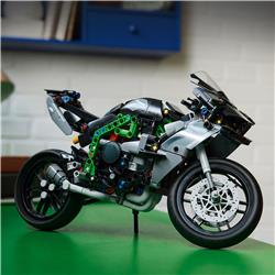 LEGO Technic Kawasaki Ninja H2R Motorcycle Toy, Kids Room Décor 42170