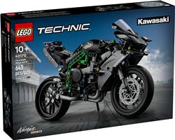 LEGO Technic Kawasaki Ninja H2R Motorcycle Toy, Kids Room Décor 42170