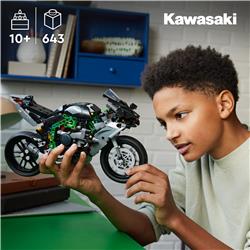 LEGO Technic Kawasaki Ninja H2R Motorcycle Toy, Kids Room Décor 42170