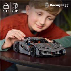 LEGO Technic Koenigsegg Jesko Absolut Grey Hypercar Sports Car 42173