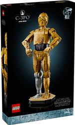 LEGO Star Wars C-3PO Buildable Droid Figure for Build and Display75398