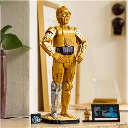 LEGO Star Wars C-3PO Buildable Droid Figure for Build and Display75398