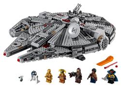 LEGO Star Wars: The Rise of Skywalker Millennium Falcon 75257 Building