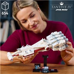 LEGO Star Wars Tantive IV Build and Display Starship Vehicle Model 753