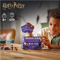LEGO Harry Potter Knight Bus Adventure, Magic Vehicle Toy for Kids, Un