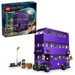 LEGO Harry Potter Knight Bus Adventure, Magic Vehicle Toy for Kids, Un