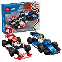 LEGO City F1 Williams Racing & Haas F1 Race Cars Building Toy 60464