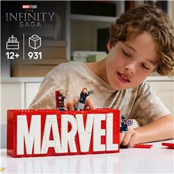 LEGO Marvel : Logo et figurines MARVEL 76313