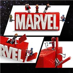 LEGO Marvel : Logo et figurines MARVEL 76313