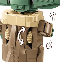 LEGO Star Wars The Mandalorian: Grogu with Hover Pram Buildable Toy Fi