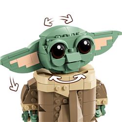 LEGO Star Wars The Mandalorian: Grogu with Hover Pram Buildable Toy Fi