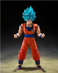 BANDAI SHF Dragon Ball Super Saiyan God Son Goku Blue Power