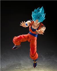BANDAI SHF Dragon Ball Super Saiyan God Son Goku Blue Power