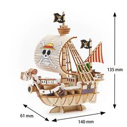 Azone Wa-Gu-Mi Wooden Art One Piece Going Merry