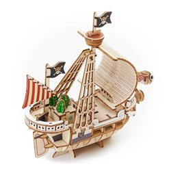 Azone Wa-Gu-Mi Wooden Art One Piece Going Merry