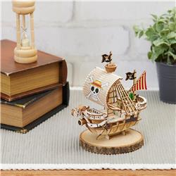 Azone Wa-Gu-Mi Wooden Art One Piece Going Merry