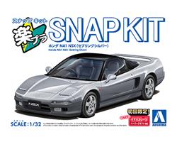 Aoshima 1/32 SNAP KIT #19-SS Honda NA1 NSX Sebring Silver Model Kit