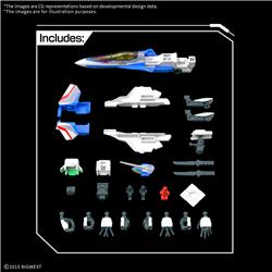 BANDAI HOBBY HG 1/100 VF-31J SIEGFRIED (HAYATE IMMELMANN USE)