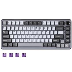 Yunzii B75 PRO Tri-Mode gris foncé 75% bouton clavier mécanique