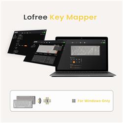 LOFREE Flow Lite84 84 Keys Tri-Mode Wireless Mechanical Keyboard