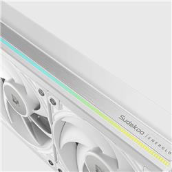 Sudokoo ENERGLO 360 Liquid Cooler w/ Data Display White