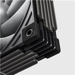 Sudokoo MACH120 120 mm Régulier Ventilateur Paquet de 1 Noir(Open Box)