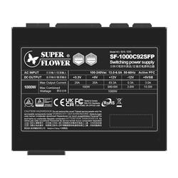 SUPERFLOWER 1000W Platinum ATX Power Supply, Black